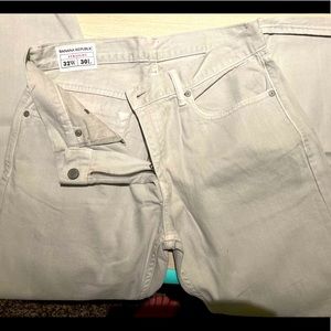 Banana Republic, straight jeans 32 x 30